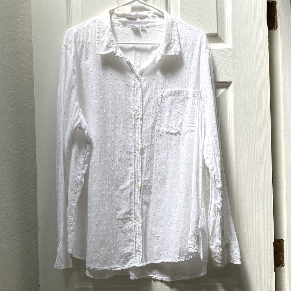 GAP | 100% Cotton Long Sleeve Button down Shirt XXL - Picture 5 of 14